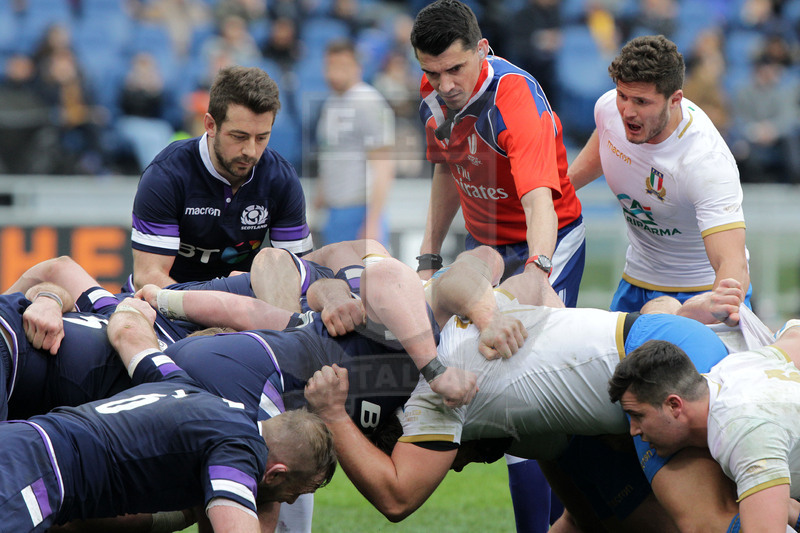 Natwest Sei Nazioni 2018, round 5, Roma stadio Olimpico 17/03/2018, Italia v Scozia,