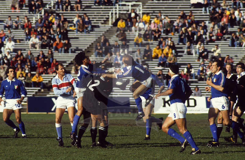 Rugby World Cup 1987, Pool 3, Auckland, Eden Park 22/05/1987, Nuova Zelanda v Italia, Foto Daniele Resini/Fotosportit