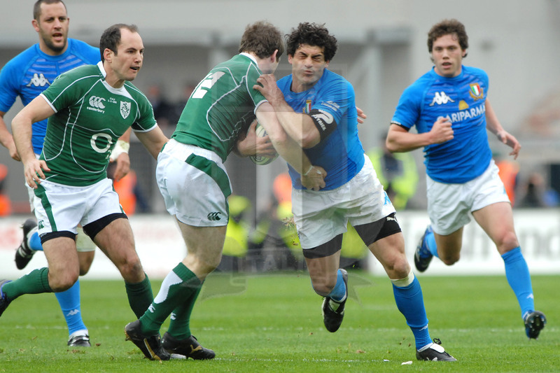 Rbs Sei Nazioni 2008, Dublino, Croke Park 02/02/2008, Irlanda v Italia, Foto Francesca Battilani