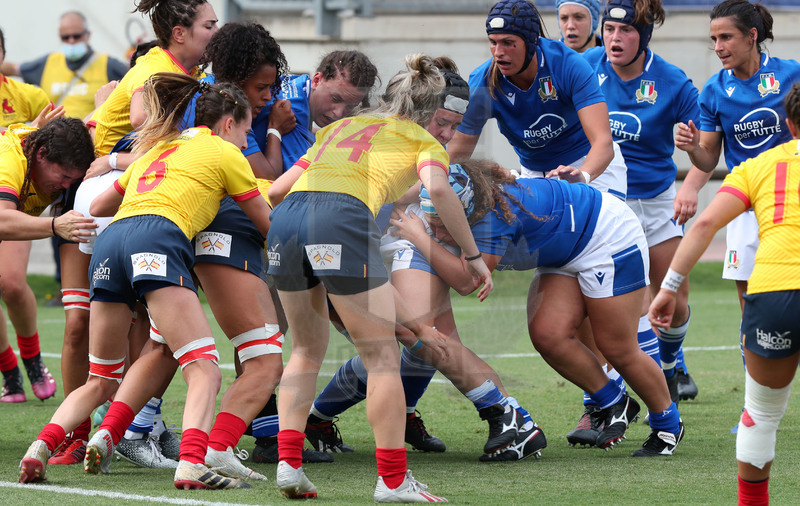 Rugby World Cup 2021 Women, Qualifier, Parma, stadio Lanfranchi 25/09/2021, Italia Donne v Spagna Donne. Foto Daniele Resini/Fotosportit