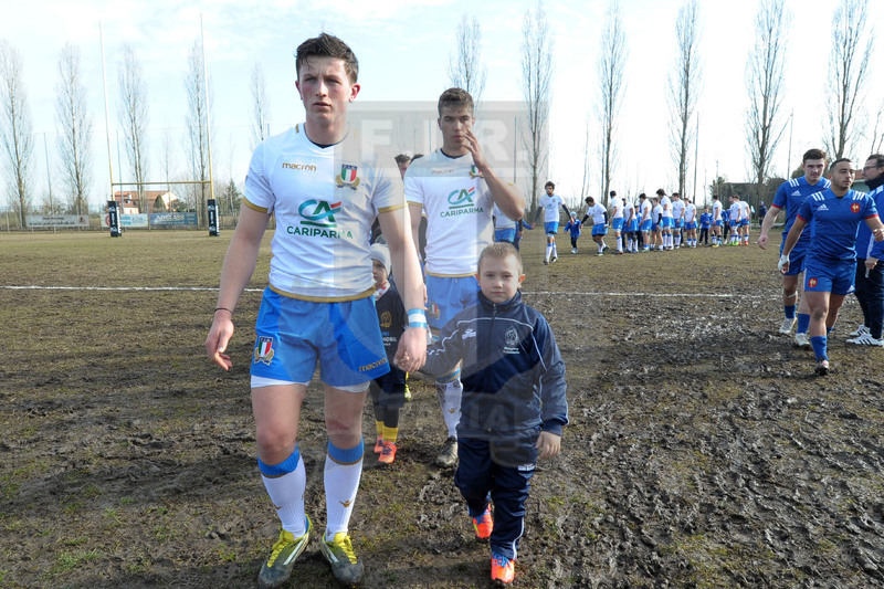 Test match U18, Badia Polesine 24/02/2018, Italia U18 v Francia U18,