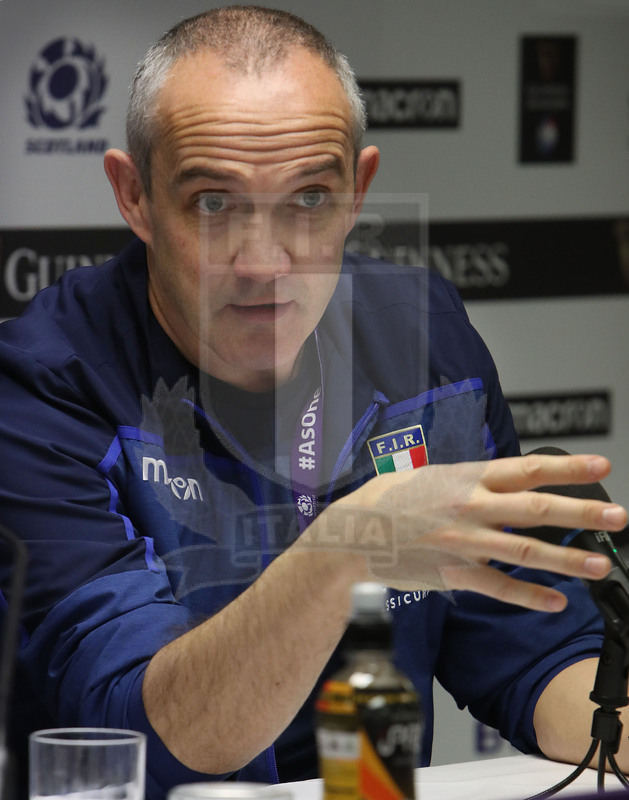 Guinness Sei Nazioni 2018, Round 1, Edimburgo, Murrayfield 02/02/2019, Scozia v Italia, conferenza stampa post partita, Conor O\