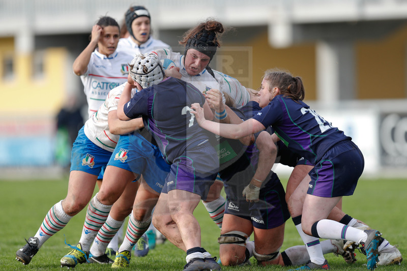 Test Match Donne Novembre 2018, Calvisano (BS), Pata Stadium, 4-11-2018, Italia Femminile v Scozia Femminile. Foto: Roberto Bregani/Fotosportit