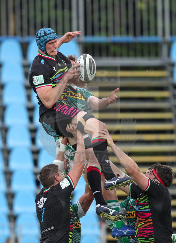 Guinness PRO14 Rainbow Cup 2020-2021, Parma, Stadio Lanfranchi, 7//05/2020, Zebre vs Benetton. Ian Nagle in touche. Foto: Roberto Bregani/Fotosportit