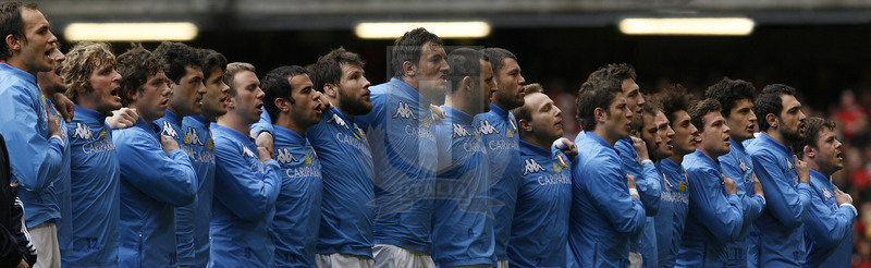 Rbs Sei Nazioni 2008, Cardiff, Millennium Stadium 23/02/2008, Galles v Italia.