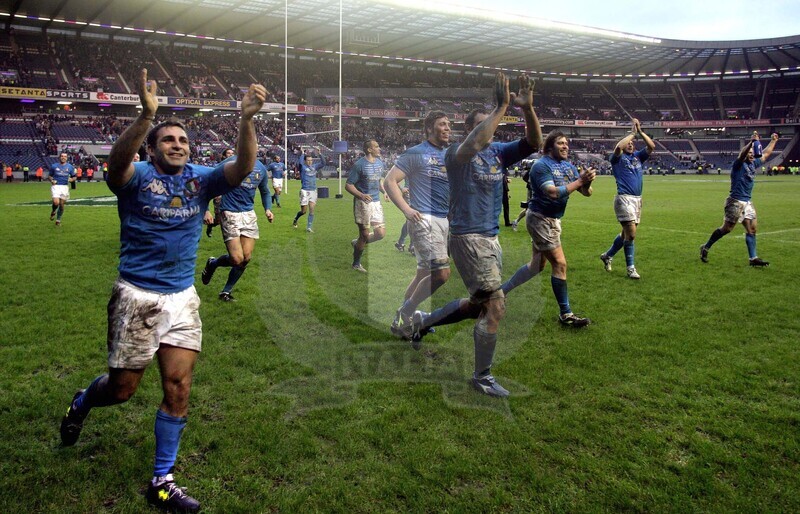 Rbs Sei Nazioni 2007, Edimburgo, Murrayfield 24/02/2007, Scozia v Italia, il giro d\