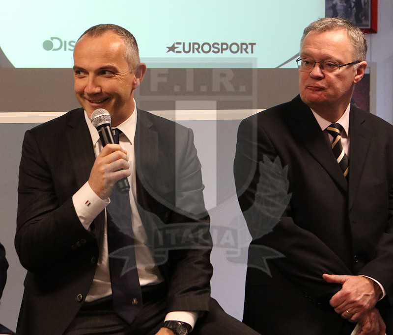 Milano, 19/12/2016, presentazione del derby fra Zebre e Benetton Treviso, Conor O\