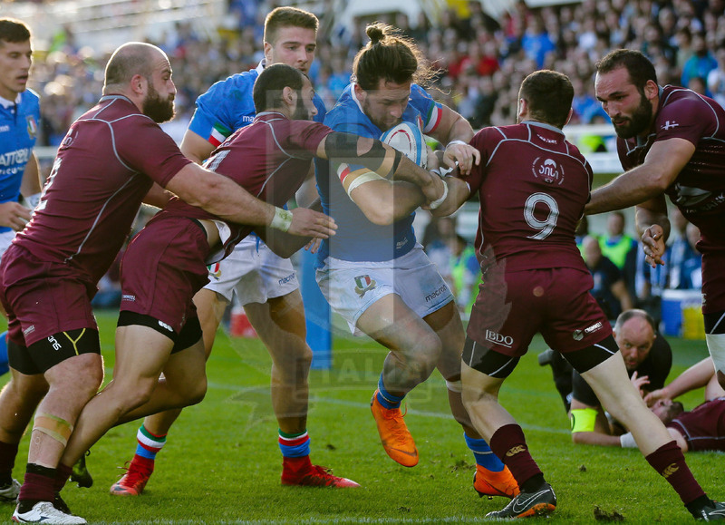 Cattolica Test Match 2018, Firenze, stadio Artemio Franchi 10/11/2018, Italia v Gorgia, Michele Campagnaro.
