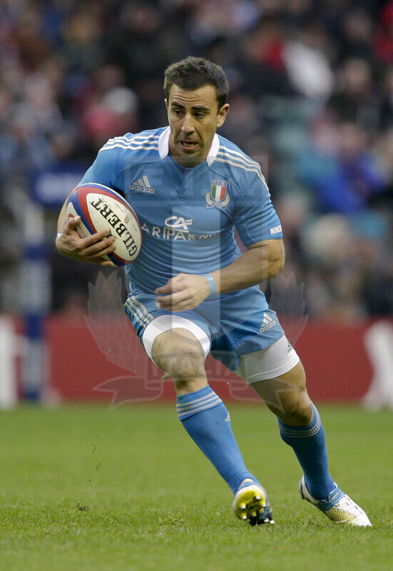 RBS 6 Nazioni 2013, Londra, Twickenham Stadium, 10-03-2013, Inghilterra v Italia. Luciano Orquera