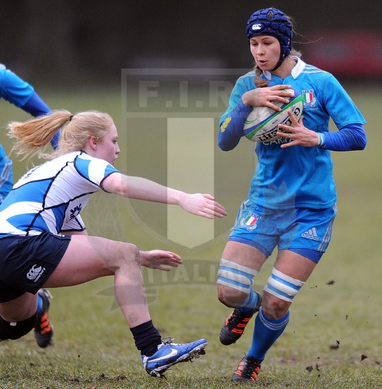 Sei Nazioni Donne, Mayfield, Dundee 10/02/2013, Scozia v Italia, Cristina Molic.