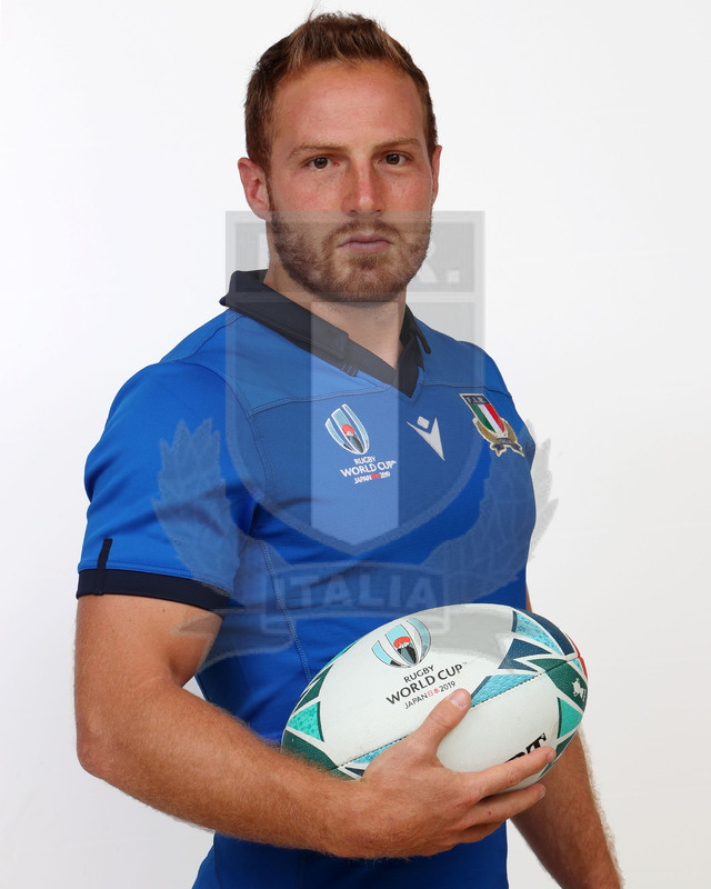 Rugby World Cup 2019, Pergine (Valsugana) 12/07/2019, raduno della Nazionale maggiore, profili individuali di atleti e staff, Giulio Bisegni, Centro/Ala, Zebre Rugby Club, 11 cap.