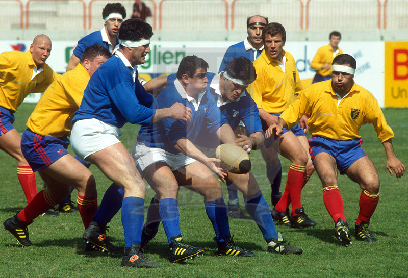 Coppa Europa Fira 1992, Rovigo, stadio Battaglini 18/04/1992, Italia v Romania,