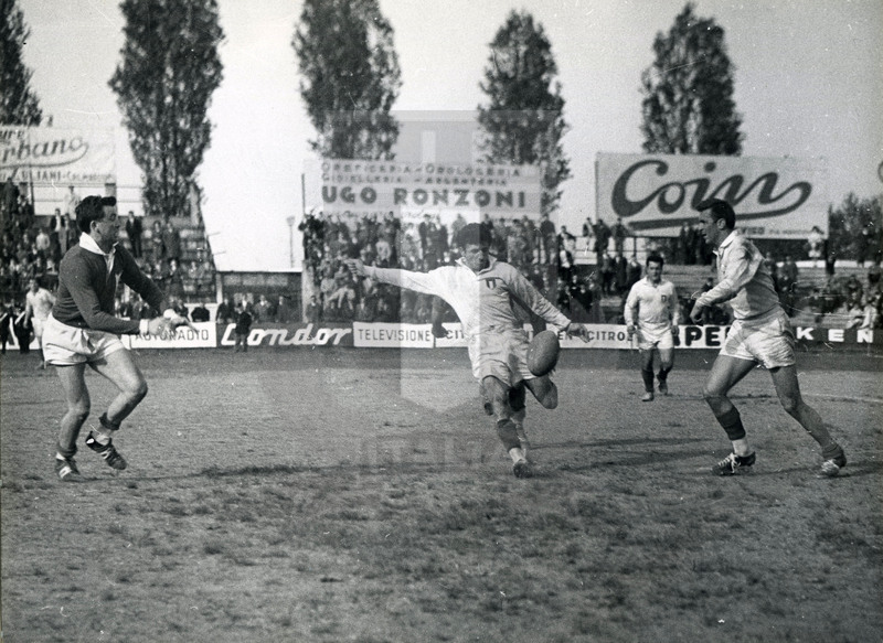 Coppa Europa Fira, Treviso, stadio Milani 19/04/1960, Italia v Francia,