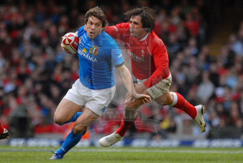 Rbs Sei Nazioni 2008, Cardiff, Millennium Stadium 23/02/2008, Galles v Italia, Foto Francesca Battilani