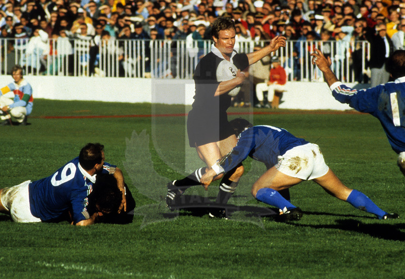 Rugby World Cup 1987, Pool 3, Auckland, Eden Park 22/05/1987, Nuova Zelanda v Italia, Foto Daniele Resini/Fotosportit