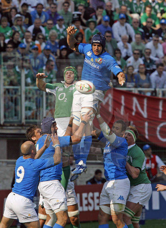 Rbs Sei Nazioni 2007, Roma, stadio Flaminio 17/03/2007, Italia v Irlanda, Foto Daniele Resini/Fotosportit
