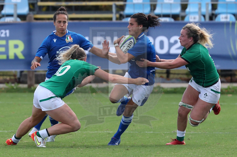 Rugby World Cup 2021 Women, Qualifier, Parma, stadio Lanfranchi 19/09/2021, Italia Donne v Scozia Donne, Sara Barattin nell\