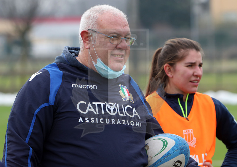 Guinness Sei Nazioni 2021, Parma, Cittadella del Rugby 09/01/2021, raduno Nazionale Donne, sessione di allenamento, l\