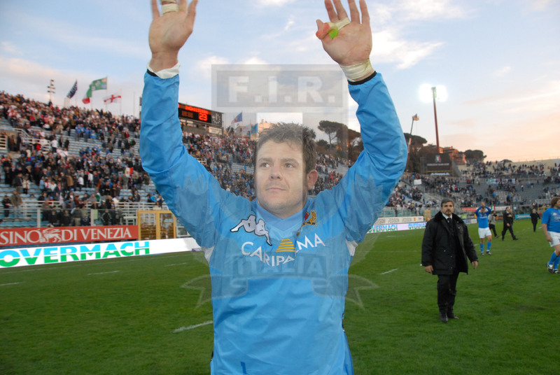 Rbs Sei Nazioni 2008, Roma, stadio Flaminio 10/02/2008, Italia v Inghilterra,