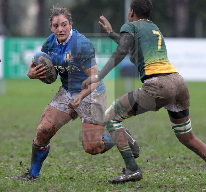 Cattolica Test Match Donne, Prato, stadio Chersoni 25/11/2018, Italia Donne v Sudafrica Donne, Lucia Gai. Foto Daniele Resini/Fotosportit