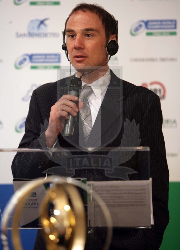 Presentazione del Junior Championship Italy 2011, Unindustria Treviso 2011/03/30, Philippe Bourdarias, direttore del Torneo