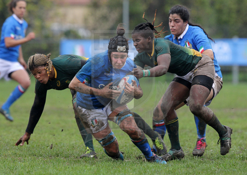 Cattolica Test Match Donne, Prato, stadio Chersoni 25/11/2018, Italia Donne v Sudafrica Donne, Ilaria Arrighetti nell\