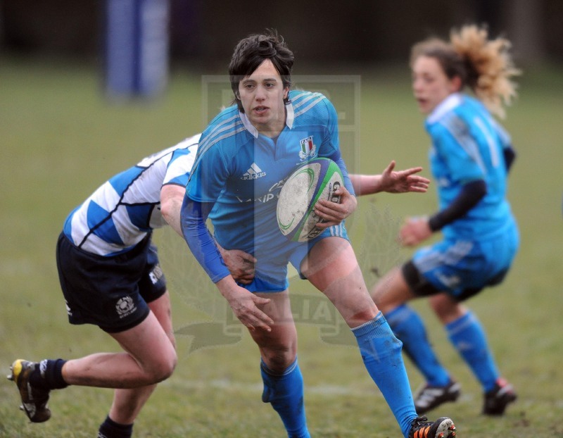 Sei Nazioni Donne, Mayfield, Dundee 10/02/2013, Scozia v Italia, Manuela Furlan.