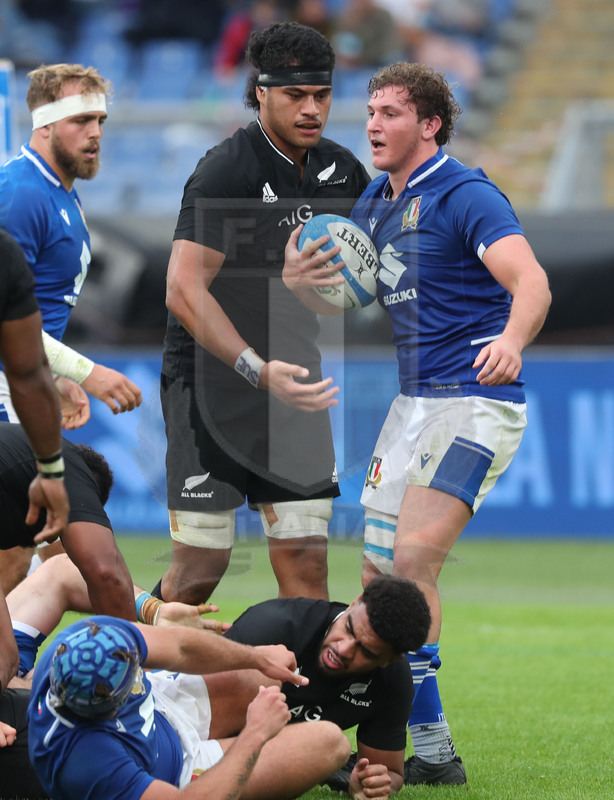 Autumn Nations Series 2021, Roma, Stadio Olimpico, 06/11-2021, Itallia vs Nuova Zelanda.Foto Daniele Resini/Fotosportit