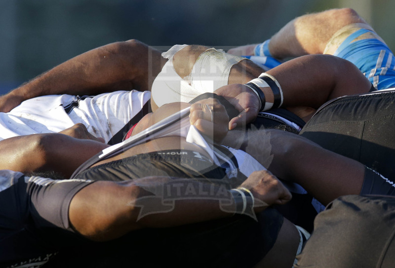 Cariparma Test Match 2013, Cremona, Stadio Zini, 16-11-2013, Italia v Fiji. Mischia chiusa Foto Roberto Bregani / Fotosportit