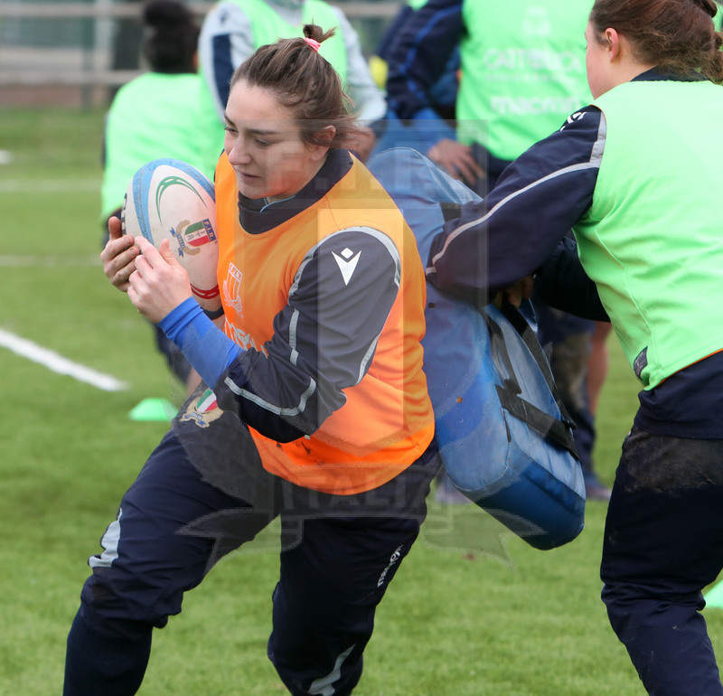 Guinness Sei Nazioni 2021, Parma, Cittadella del Rugby 09/01/2021, raduno Nazionale Donne, sessione di allenamento, Lucia Gai. Foto Daniele Resini/Fotosportit