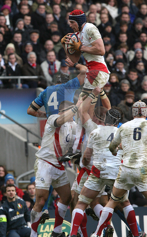 Rbs Sei Nazioni 2009, Londra, Twickenham 07/02/2009, Inghilterra v Italia,Foto Daniele Resini/Fotosportit