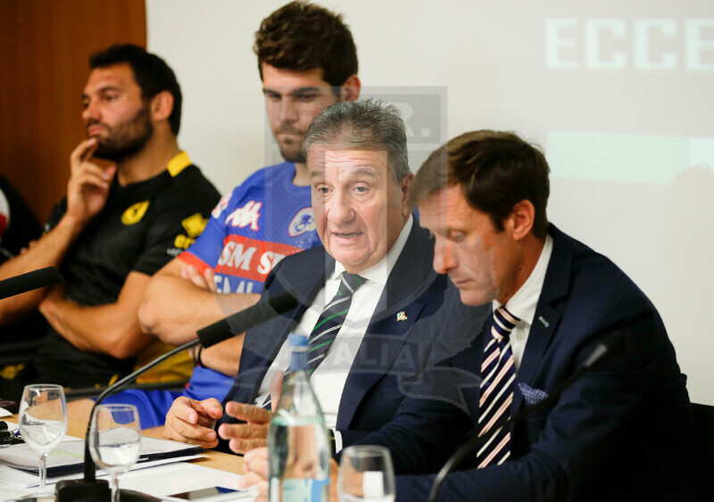 Rugby Eccellenza 2015-2016, Milano, Sede RAI, 6-10-2015, conferenza Stampa di presentazione del Campionato di Eccelenza 2015-2016, l\