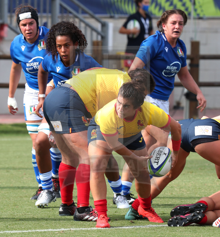 Rugby World Cup 2021 Women, Qualifier, Parma, stadio Lanfranchi 25/09/2021, Italia Donne v Spagna Donne.Foto Daniele Resini/Fotosportit