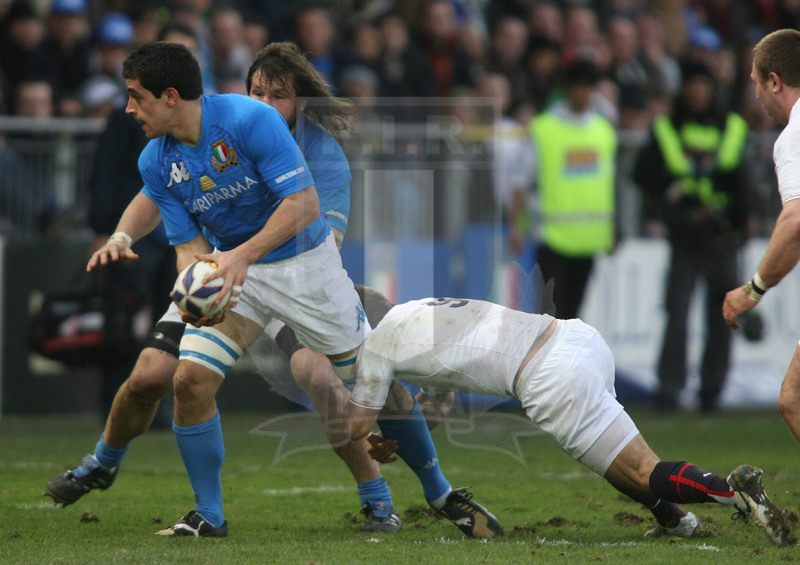 Rbs Sei Nazioni 2010, Roma, stadio Flaminio 14/02/2010, Italia v Inghilterra, Foto Daniele Resini/Fotosportit