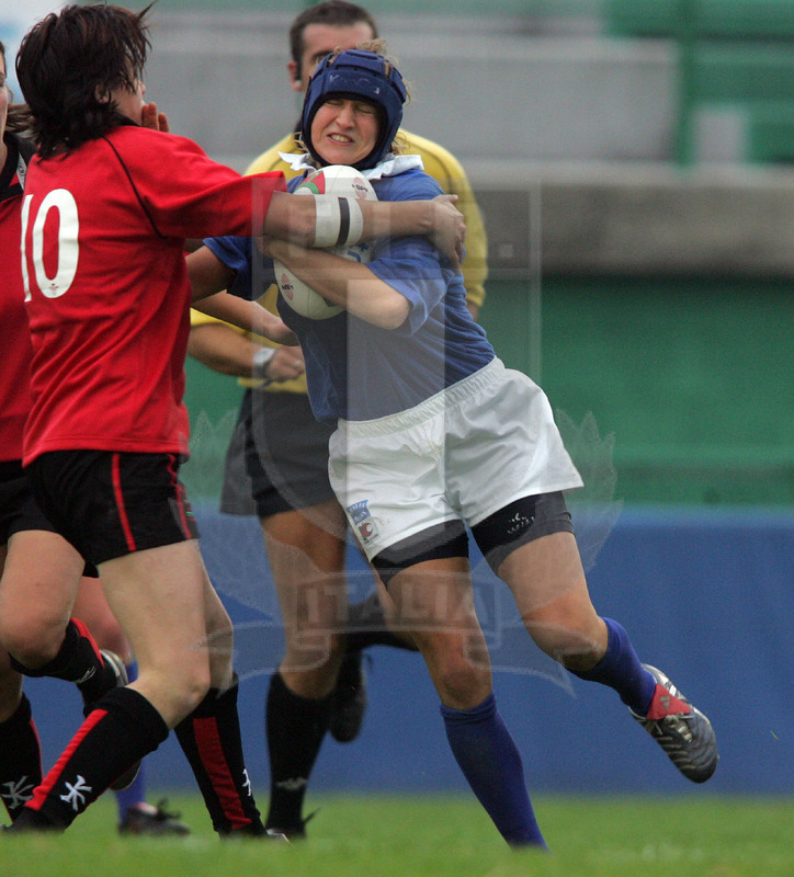Test match 2005 Donne, Treviso, stadio di Monigo 22/10/2005, Italia v Galles,