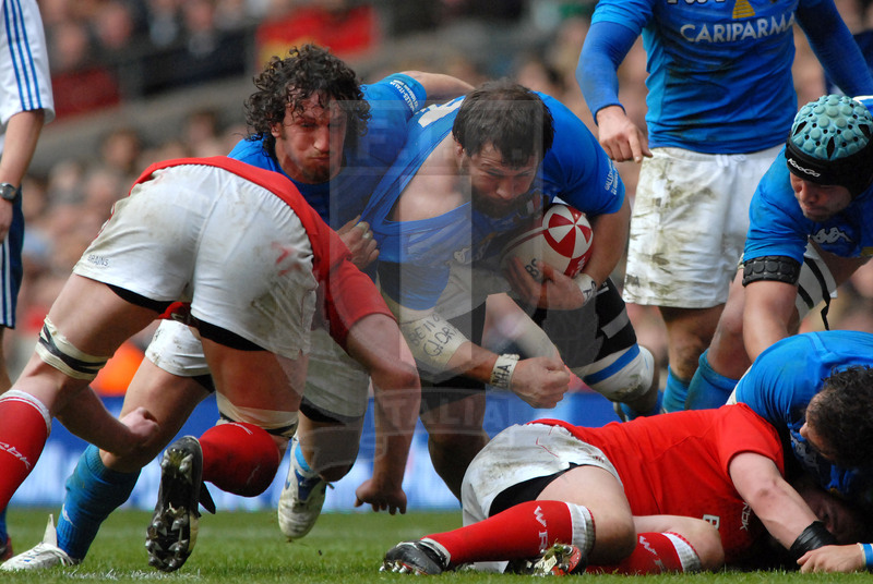 Rbs Sei Nazioni 2008, Cardiff, Millennium Stadium 23/02/2008, Galles v Italia, Foto Francesca Battilani
