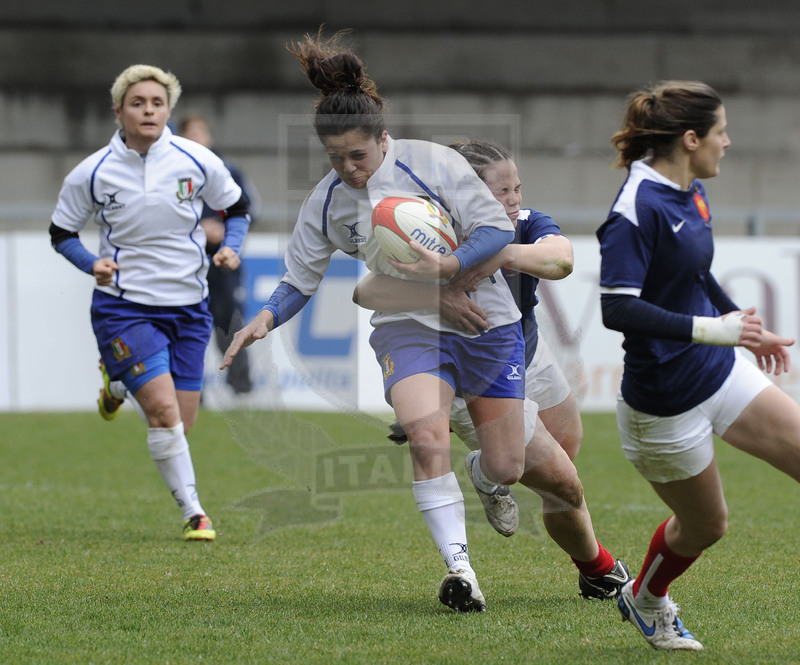 Rbs Sei Nazioni 2011 Donne, Benevento, stadio Pacevecchia 13/03/2011, Italia Donne v Francia Donne,