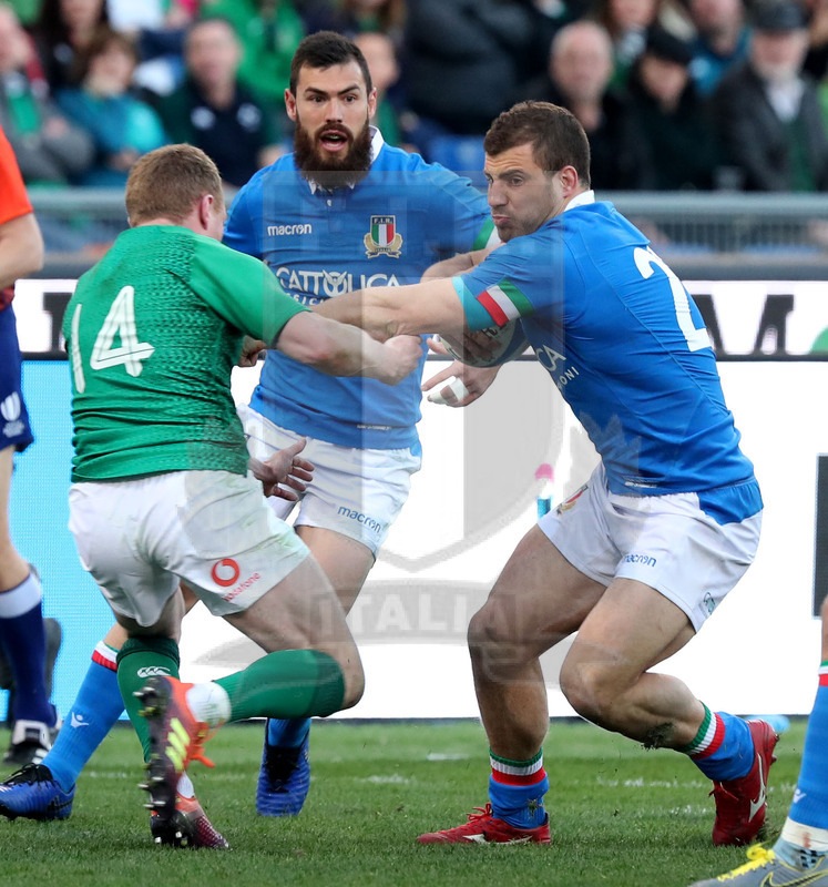 Guinness Sei Nazioni 2019, Round 3, Roma, stadio Olimpico 24/02/2019, Italia v Irlanda,