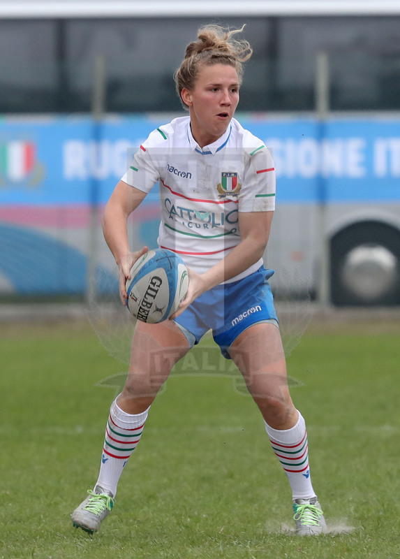Guinness Sei Nazioni 2019 Donne, Padova, stadio Plebiscito 17/03/2017, Italia Donne v Francia Donne, Veronica Madia. Foto Daniele Resini/Fotosportit