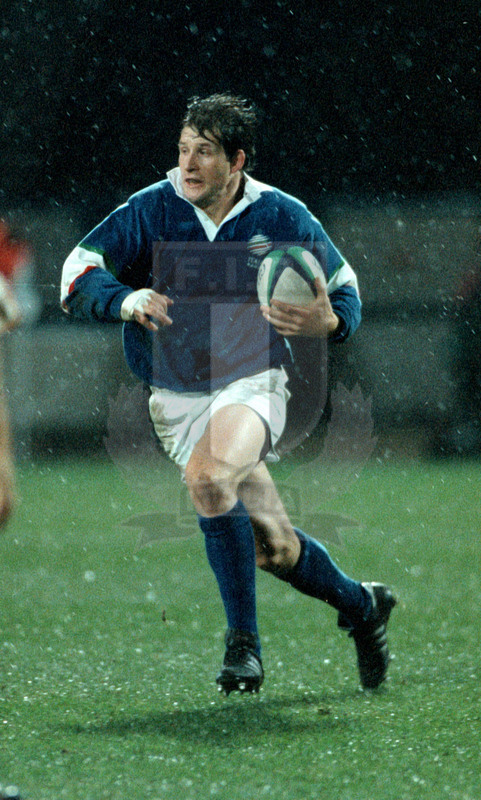 Rugby World Cup 1999, qualificazioni, Huddersfield 22/11/1998, Inghilterra v Italia, Matthew Pini. Foto Daniele Resini/Fotosportit