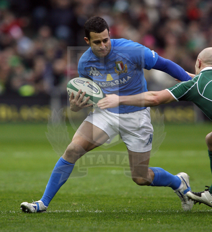Rbs Sei Nazioni 2008, Dublino, Croke Park 02/02/2008, Irlanda v Italia, Foto Daniele Resini/Fotosportit