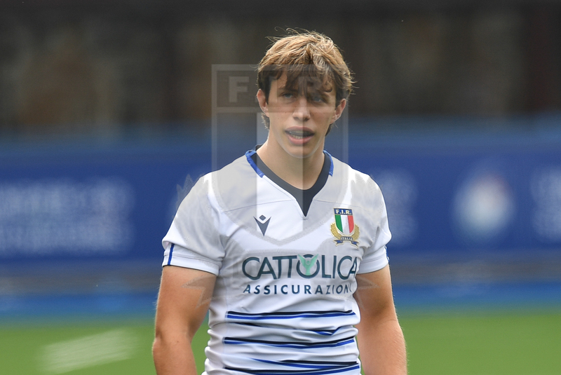 Guinness Sei Nazioni U20 2021, Cardiff, Arms Park 01/07/2021, Italia U20 v Scozia U20, Nicolò Teneggi .