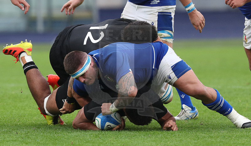Autumn Nations Series 2021, Roma, Stadio Olimpico, 06/11-2021, Itallia vs Nuova Zelanda.Foto Daniele Resini/Fotosportit