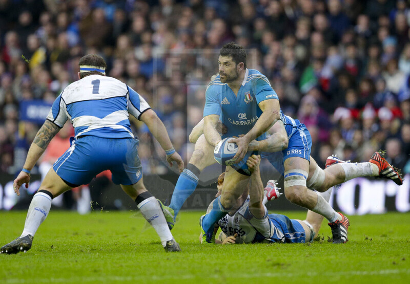 RBS 6 Nazioni 2013, Edimburgo, Murrayfield Stadium, 9-02-2013, Scozia v Italia. Andrea Masi