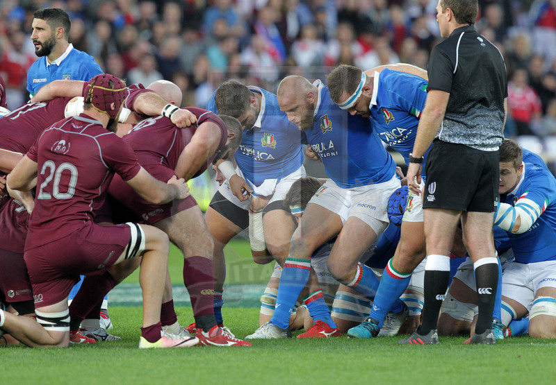 Cattolica Test Match 2018, Firenze, stadio Artemio Franchi 10/11/2018, Italia v Gorgia, mischie all\