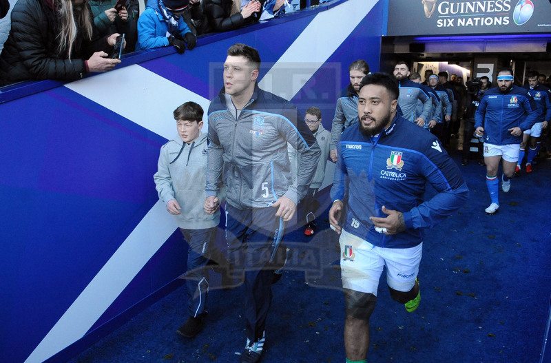 Guinness Sei Nazioni 2018, Round 1, Edimburgo, Murrayfield 02/02/2019, Scozia v Italia, l\