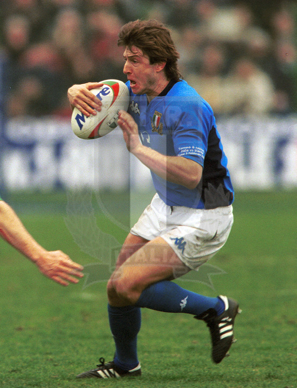2002 Lloyds TSB Six Nations, Roma, stadio Flaminio 03/02/2001, Italia v Irlanda, Ramiro Pez. Foto Daniele Resini/Fotosportit