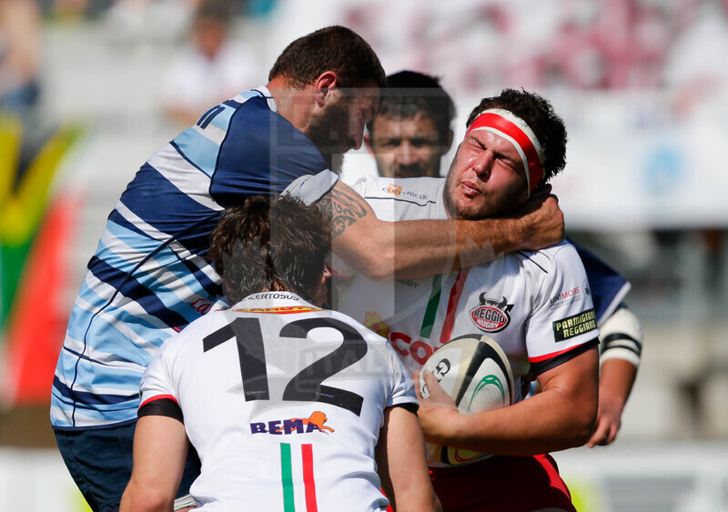 Rugby, Serie A 2015-2016, Finale, Viadana (MN), Stadio Zaffanella, 22-05-2016, Conad Reggio v Tossini Pro Recco. Alessandro Devodier Foto: Roberto Bregani / Fotosportit