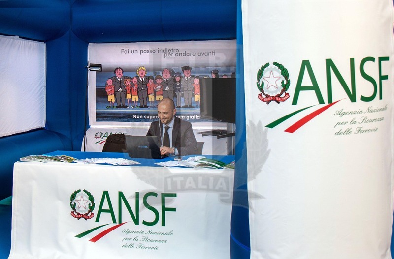 23 maggio 2014, ansf, campionato delle scuole, FIR, Foto alfio guarise, jesolo piazza torino, polizia ferroviaria-il responsabile ansf roberto amadini
