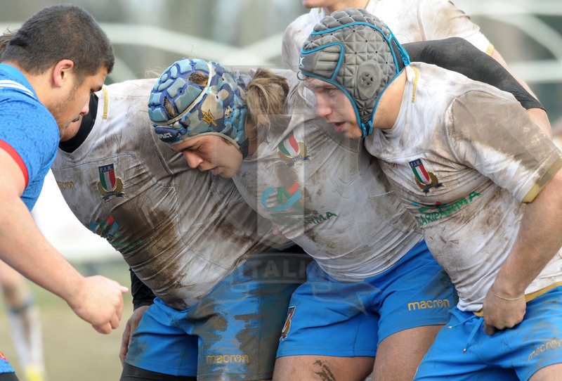 Test match U18, Badia Polesine 24/02/2018, Italia U18 v Francia U18,